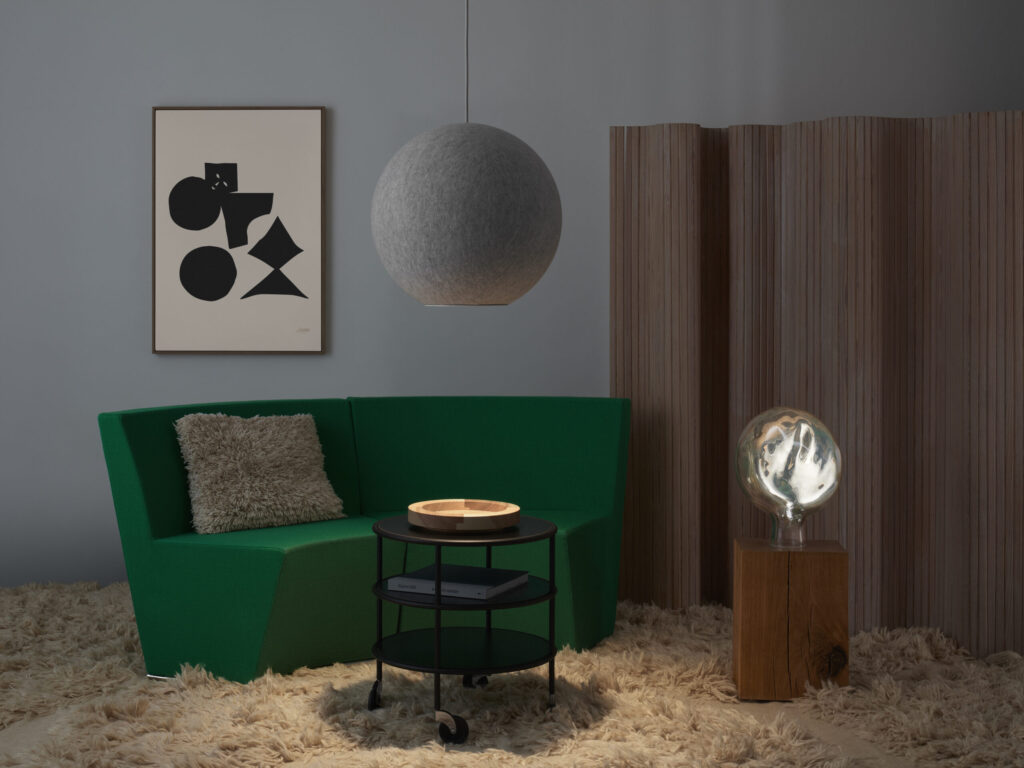Abstracta Moon Wall of Art Lamp