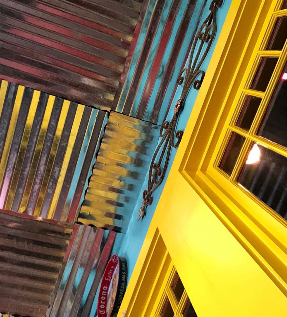 Metal ceiling design idea