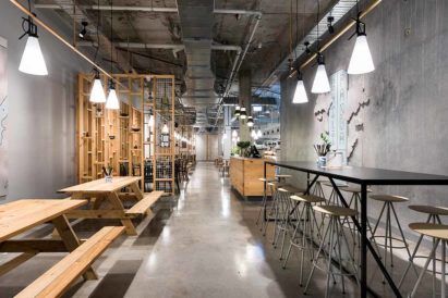 Ecoustic Panel 13.5mm White Digital Print at Chili Panda Restaurant