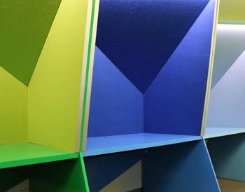 Ecoustic Panel in various Colors for Leap Training Centre