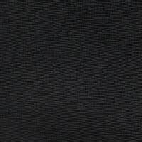 detail of a textured black leather finish