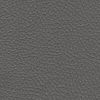 detail of a textured grey leather finish
