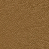 detail of a textured ochre leather finish