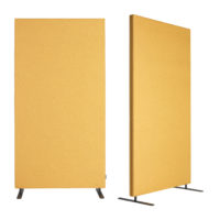 yellow Soneo acoustic floor screen