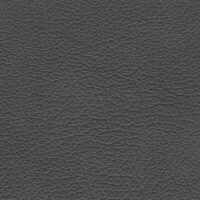detail of a textured dark grey leather finish