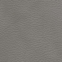 detail of a textured grey leather finish