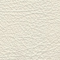 detail of a textured off white leather finish